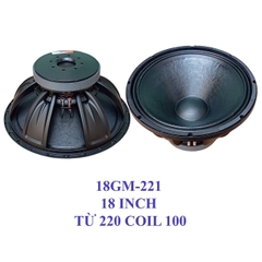 Loa Bass rời 5 tấc 18GM-221, từ 220 coil 100, 1000w