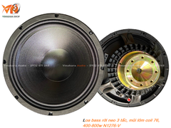 Loa bass rời neo 3 tấc, mũi lõm coil 76, 400-800w AA12N76A-V