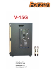 Loa di động Forzen V-15G (4 tấc gỗ Bass 40 - 600W)