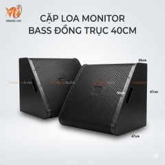 Vỏ loa monitor 40 đồng trục ADX MNT40 đơn bass 4 tấc