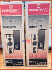 Loa đứng karaoke Nanomax S-220 - Hàng chính hãng