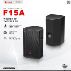 Loa Full Lovina F15A Bass 40cm – Công Suất 450W/900W, Âm Thanh Mạnh Mẽ
