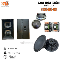 Loa Hỏa Tiễn 30 3 Tấc Đôi, Bass C12-400N 30cm X 2, Treble Sd-63bf-2, HT12400N-63