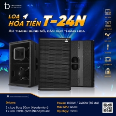 Loa Hỏa Tiễn dBacoustic T-24N