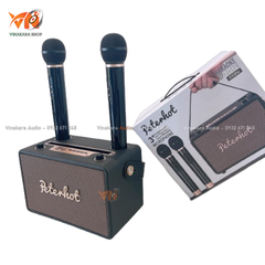 Loa Karaoke Bluetooth Peterhot A106W (Kèm 2 Mic)