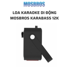 Loa nghe nhạc karaoke MOSBROS Karabass 12K , Công suất 120w, 2 micro
