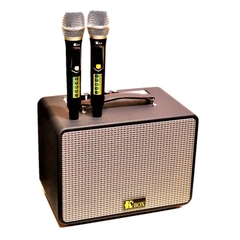Loa xách tay KCBOX KC135 | Loa Karaoke Mini 200W, Kèm 2 Micro UHF
