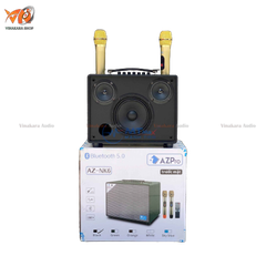 Loa kéo xách tay karaoke AZ NK6, (Bass 15cm, 150w, 2 micro)