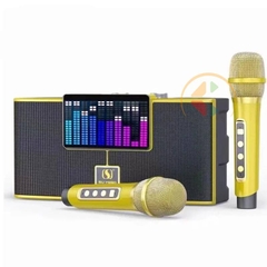 Loa Di Động Karaoke 2 Micro Hát Karaoke YS208