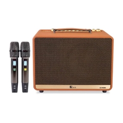 Loa Karaoke KCBOX KC350 Promax – Công Suất 150W RMS, Bass 20cm, Kèm 2 Micro Không Dây