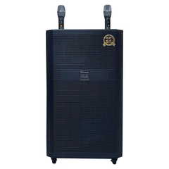 Loa Di Động Arirang MK1 New, Bass 40cm, Công suất 250W/1000w, Kèm 2 micro UHF