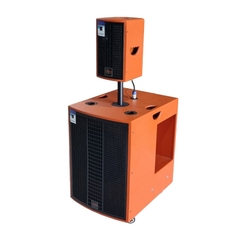 Loa kéo di động Lovina KB21201, 2 bass 30cm 1 Mid 1 Treble, 800w
