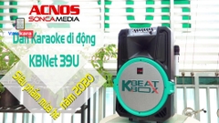 LOA KÉO DI ĐỘNG ACNOS KBEATBOX KBNET39U