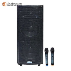 Loa kéo di động Bosa PA 388 - Bass đôi 4 tấc cao cấp. Công suất: 700W