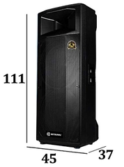 Loa kéo di động Mitsunal M88 4 tấc đôi