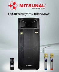 Loa kéo di động Mitsunal M88 4 tấc đôi