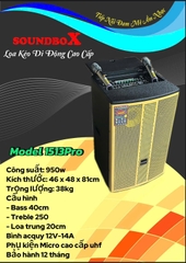 Loa kéo di động Bass 40, 4 tấc Soundbox 1513 Pro