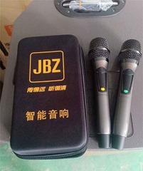 Loa kéo di động JBZ JB+1514. Bass loa 4 tấc. Vỏ thùng gỗ chắc chắn và sang trọng, Công suất am thanh hay. Micro hát karaoke chống hú