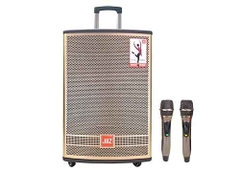 Loa kéo di động JBZ JB+1514, bass 40cm, 2 Micro UHF