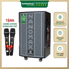 Loa Kéo Nanomax SK-12X5 Bass 30cm 400w Karaoke Bluetooth