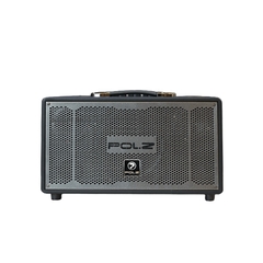 Loa kéo xách tay mini POLZ P08, bass 20cm, 2 micro, công suất 450w