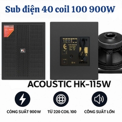 LOA SUB ĐIỆN 40 HK-ACOUSTIC, Công suất 900W , HK-115W