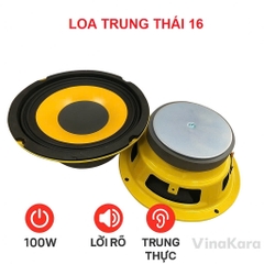 Loa trung 16 từ 100, 1,6 tấc LT16, trung kín 100w