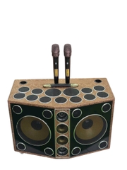 Loa xách tay Bass 25 đôi AD-2700 Plus 27 Đường tiếng, Công suất 900w