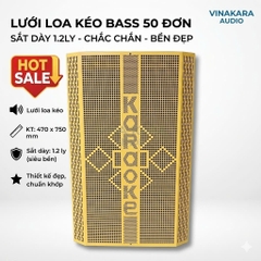 Lưới loa kéo đơn 30 - 40 - 50 - sơn tĩnh điện - Phiên bản