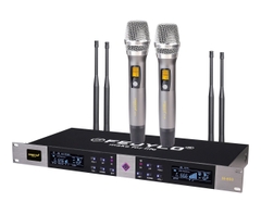 Micro không dây FEDYCO M-800 sự kiện, sóng khỏe, chính hãng