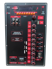 Mạch Loa kéo 18X28 có reverb ,Công suất 120w, Xài cho loa kéo 3 tấc,4 tấc