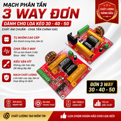 Mạch Phân Tần Loa Kéo T-2025 3 Way – Tối Ưu Âm Thanh 3 Đường Tiếng