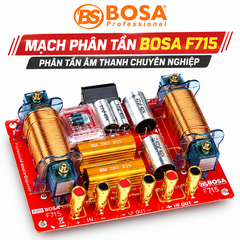 Bo Mạch Phân Tần Loa BOSA F715 Full Đơn – Phân Tần Cho Bass 30, Bass 40 Và Treble 450/750 - Trạm Nhấn
