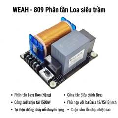 Mạch Phân Tần Sub Hơi 40, 50 ADX WEAH-91 / WEAH-809 Nhập Khẩu – 2 Cấp Độ Cắt Tần, Bass Sâu Mạnh, Chuyên Loa Sub