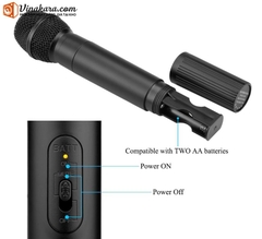 Mic Karaoke Không Dây Excelvan K38 (Chỉnh được Echo)