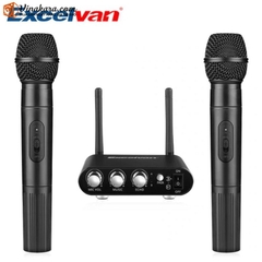 Mic Karaoke Không Dây Excelvan K38 (Chỉnh được Echo)