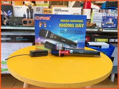 Micro đa năng ORIS F1. Chống hú tốt - Hát karaoke hay, giọng nhẹ như ca sĩ - Hàng chính hãng