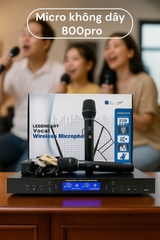 Micro không dây ADX 800PRO ,Sử dụng cho gia đình
