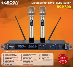 Micro không dây Bosa BS-K800 HÀNG CHẤT LƯỢNG CHÍNH HÃNG