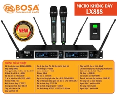 Micro không dây BOSA LX888