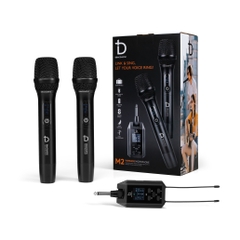 Micro không dây DBacoustic M2, Echo Rever, 8 hiệu ứng vang số