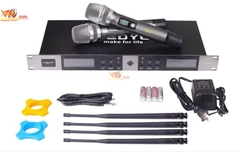 Micro không dây FEDYCO M-800 sự kiện, sóng khỏe, chính hãng