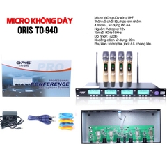 Micro không dây Oris TO 940 (4 MICRO)