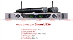 Micro không dây Shur U930 (hàng nhập khẩu loại 1)