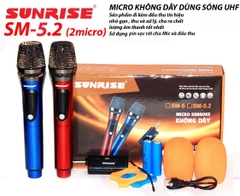 Micro không dây sunrise SM-5.2 hàng chính hãng