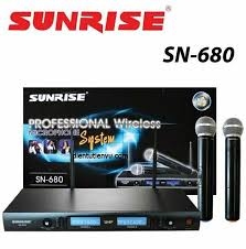 Micro không dây Sunrise SN-680 HÀNG CHÍNH HÃNG