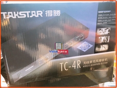 Micro không dây TAKSTAR TC-4R - 4 MICRO. Sóng micro rất xa 50m-70m. Rất phù hợp cho ae làm show làm chương trình
