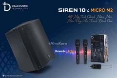 Loa Di Động Chuyên Nghiệp DBACOUSTIC SIREN 10, 300w