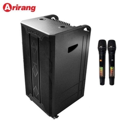 Loa Kéo Di Động Arirang MK3 Max (Bass 40cm), 2 Micro UHF, Công suất : 800-1000W