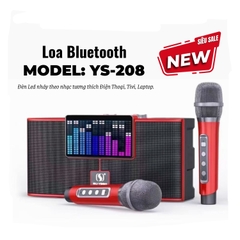 Loa Di Động Karaoke 2 Micro Hát Karaoke YS208